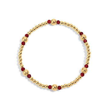 Ella Glitter and Gemstone Bracelet