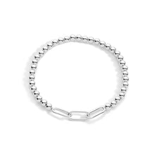 Load image into Gallery viewer, Sterling Silver Paperclip Bracelet
