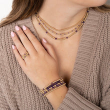 Load image into Gallery viewer, Morgan Gold Filled Gemstone Necklace
