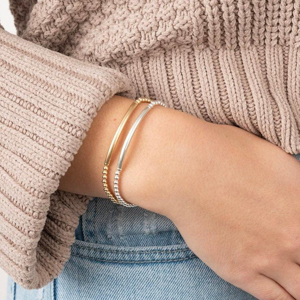 Paige Gold Filled Bar Bracelet