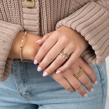 Load image into Gallery viewer, Avery Gold Bar Bracelet

