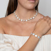 Marina Coin Pearl Bracelet