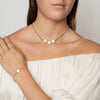 Maya Coin Pearl Necklace