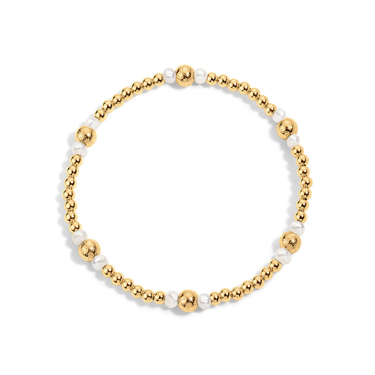 Ella Pearl and Glitter Bracelet