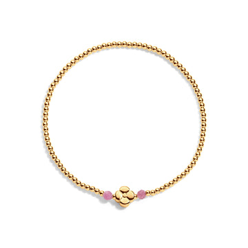 Flower Charm Bracelet