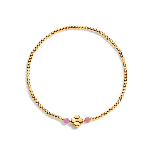 Flower Charm Bracelet