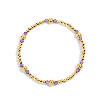 Ella Glitter and Gemstone Bracelet