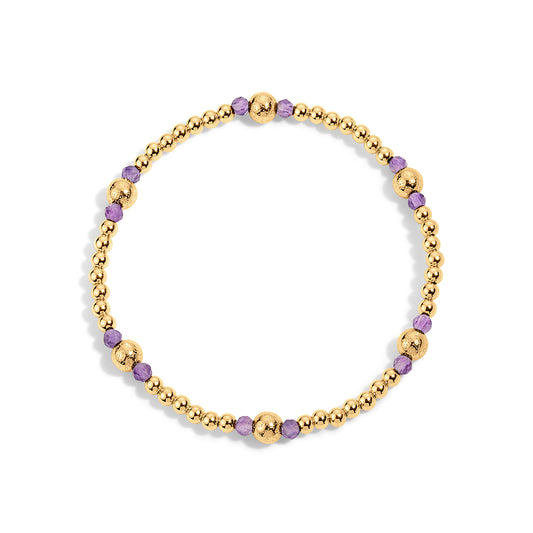 Ella Glitter and Gemstone Bracelet