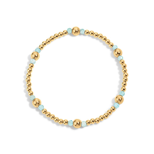 Ella Glitter and Gemstone Bracelet