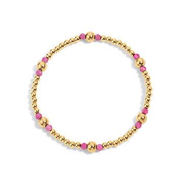 Ella Glitter and Gemstone Bracelet