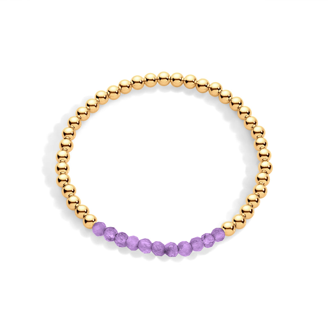 Lindsay Gold Filled Gemstone Bracelet
