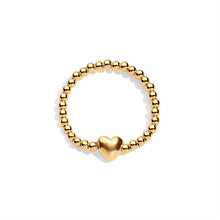 Load image into Gallery viewer, Amore Gold Filled Heart Ring
