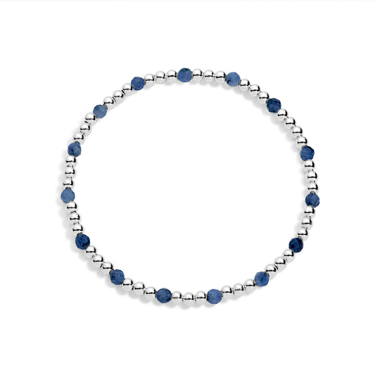 Zoe Sterling Silver Gemstone Bracelet