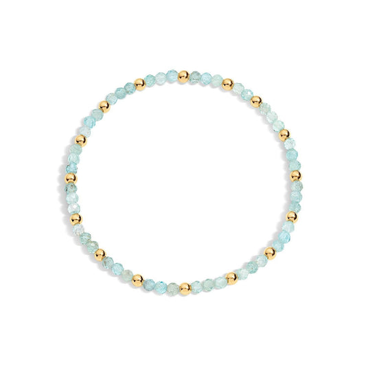 Zara Gold Filled Gemstone Bracelet