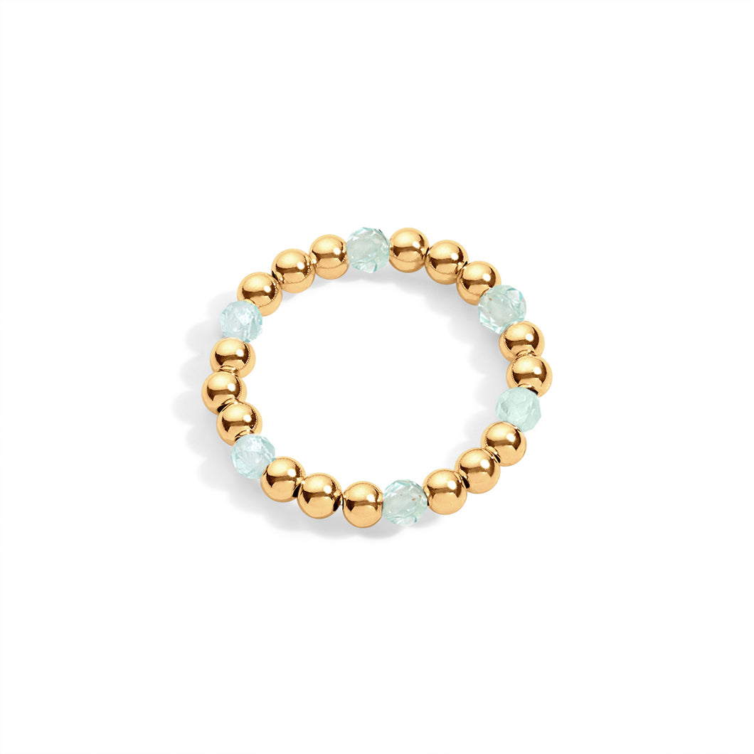 Zoe Gold Filled Gemstone Ring