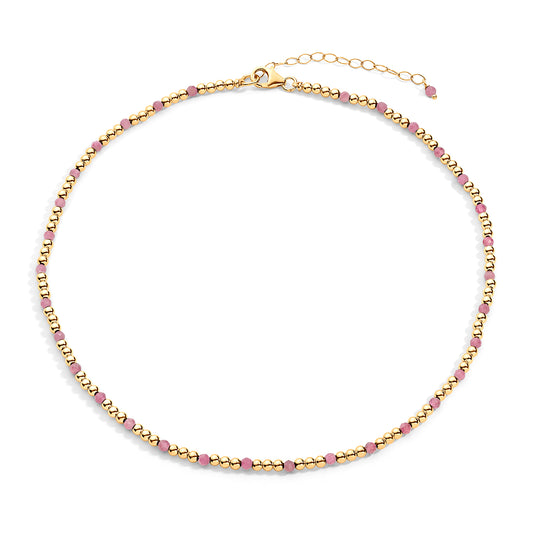 Zoe Gold Filled Gemstone Necklace