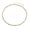 Zoe Gold Filled Gemstone Necklace