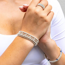 Load image into Gallery viewer, Sterling Silver Stretch Bracelet
