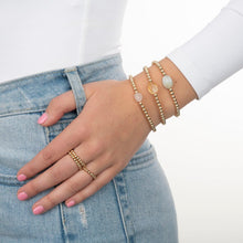 Load image into Gallery viewer, Serenity Gold Filled &amp; Gemstone Bracelet
