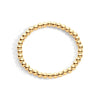5mm gold filled beaded bracelet