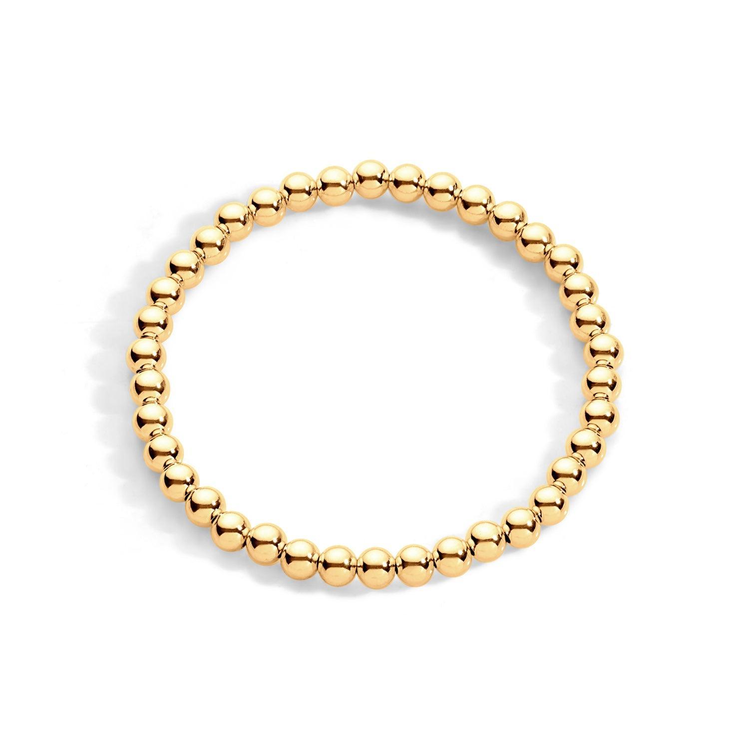 Italian 14kt Yellow Gold Mesh Stretch Bracelet | Ross-Simons