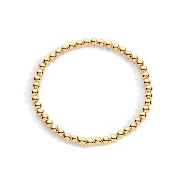 Gold Filled Stretch Bracelet (2-8mm)