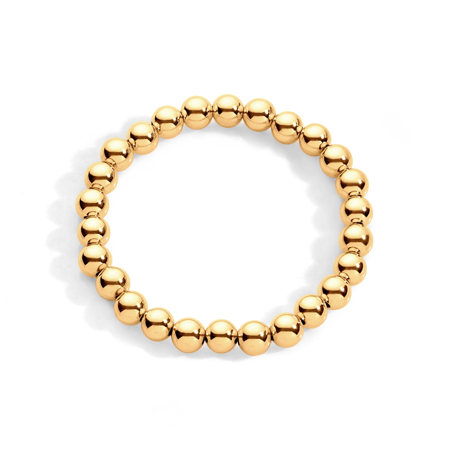 Golden Beaded Ball Bracelets Are Always a London Classic