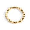 8mm gold filled beaded bracelet