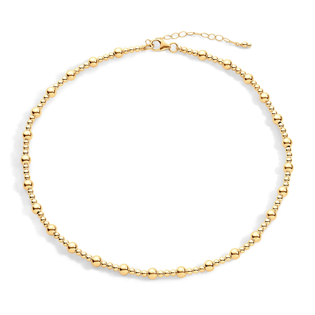 Ava Gold Filled Pattern Necklace