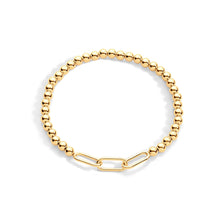 Load image into Gallery viewer, Gold Filled Paperclip Bracelet
