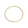 2mm gold filled beaded bracelet