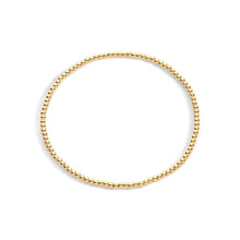 Load image into Gallery viewer, Gold Filled Stretch Bracelet (2-8mm)
