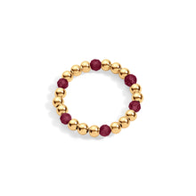 Load image into Gallery viewer, Zoe Gold Filled Gemstone Ring
